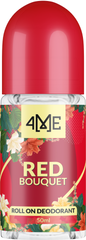 Red Bouquet - 4ME Roll On Deodorant - 50ml