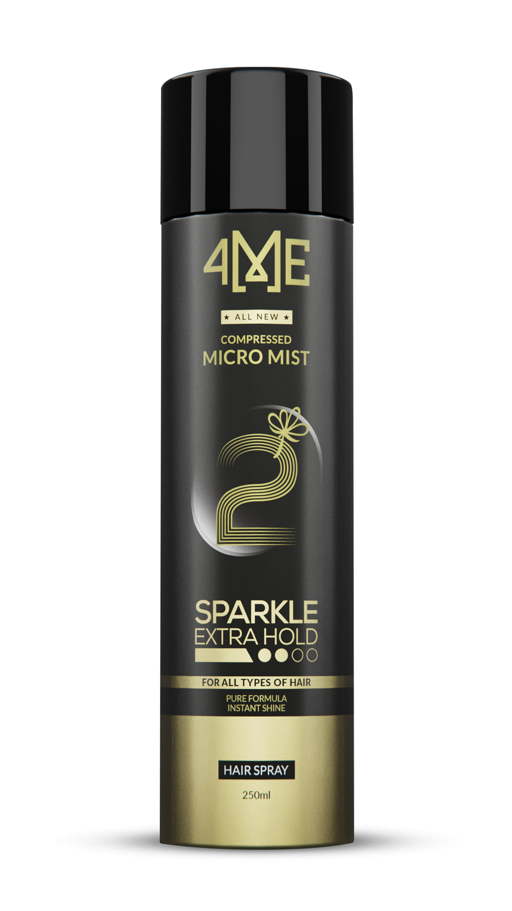 4ME Sparkle Extra Hold Hair Spray 250ml