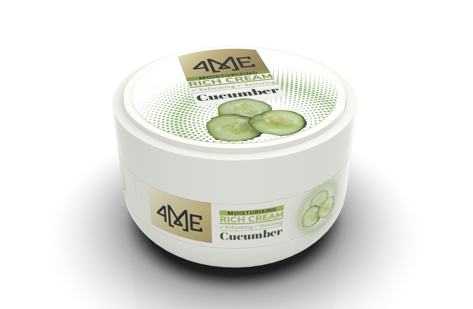 4ME Moisturizing Rich Cream Cucumber 200g