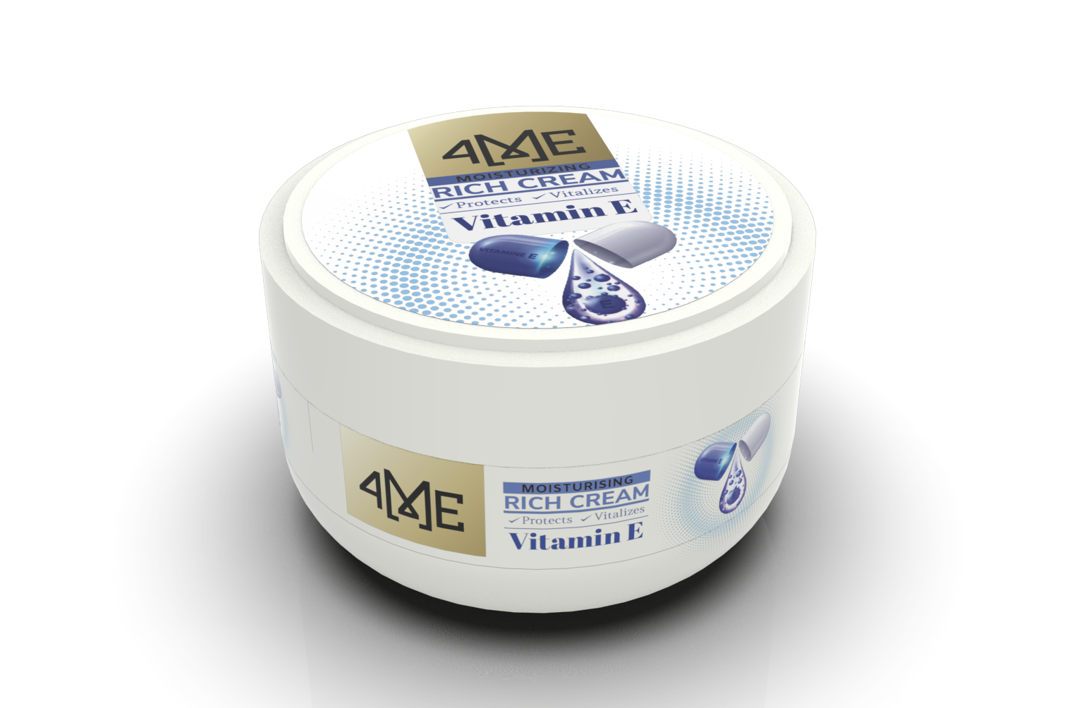 4ME Moisturizing Rich Cream Vitamin E 200g