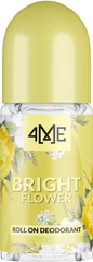 Bright Flower - 4ME Roll On Deodorant - 50ml