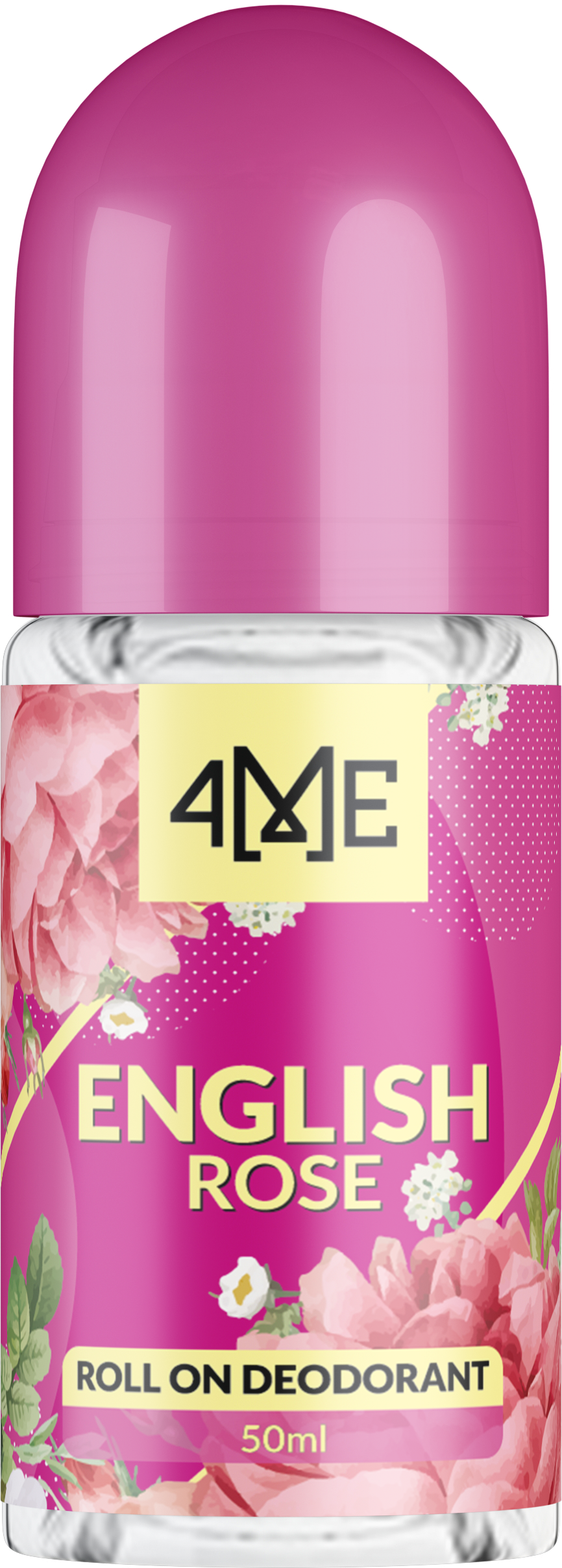 English Rose - 4ME Roll On Deodorant - 50ml