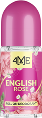 English Rose - 4ME Roll On Deodorant - 50ml