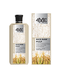 Rice Raw Pulp - 4ME Organic Hair Strengthen Shampoo