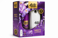 4ME Misty Lavender Automatic Air Freshener Spray Kit 250ml