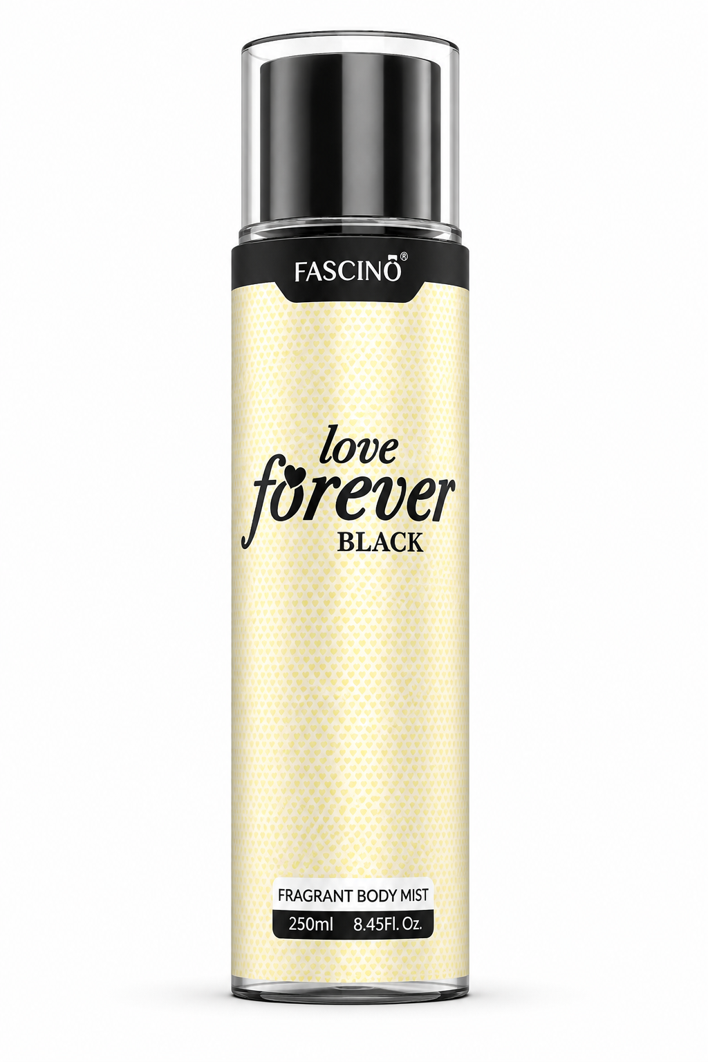 Love Forever Black - Fascino Fragrant Body Mist - 250ml