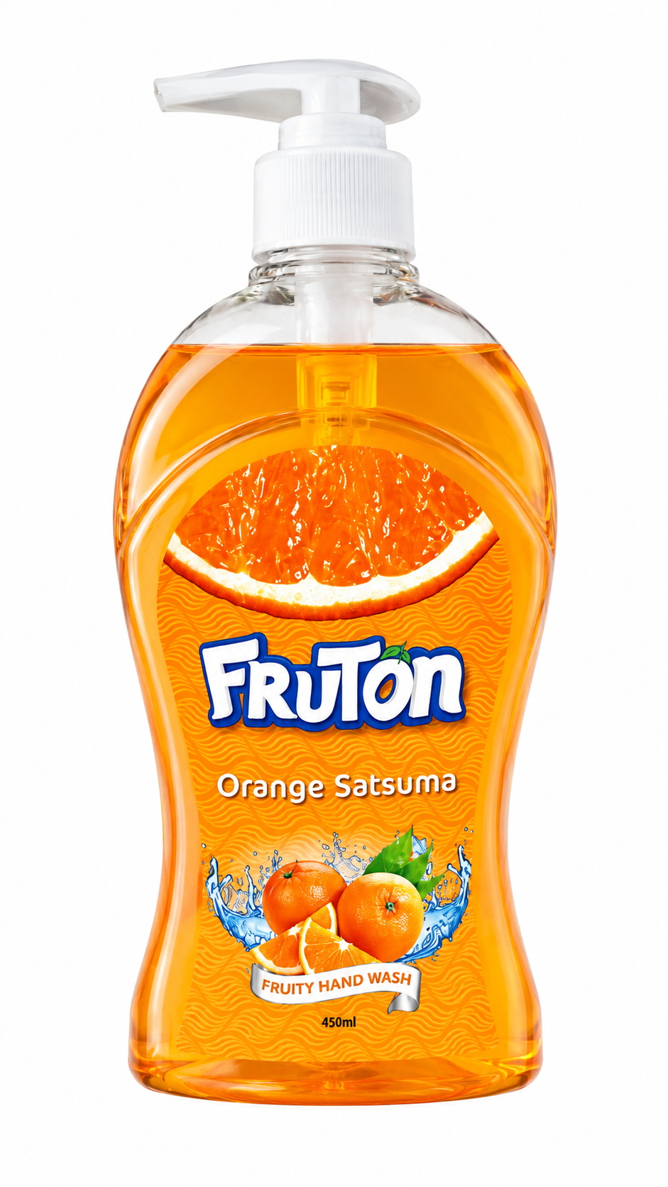 Fruton Orange Satsuma Fruity Hand Wash 450ml