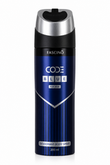 Fascino Code Blue for Men Deodorant Body Spray 200ml