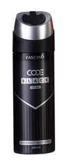 Fascino Code Black Deodorant Body Spray for Men 200ml