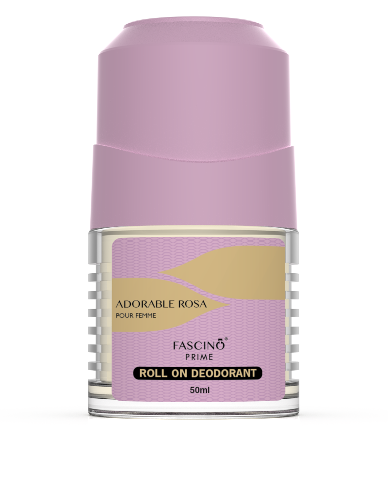 Adorable Rosa Pour Femme - Fascino Prime Roll On Deodorant - 50ml