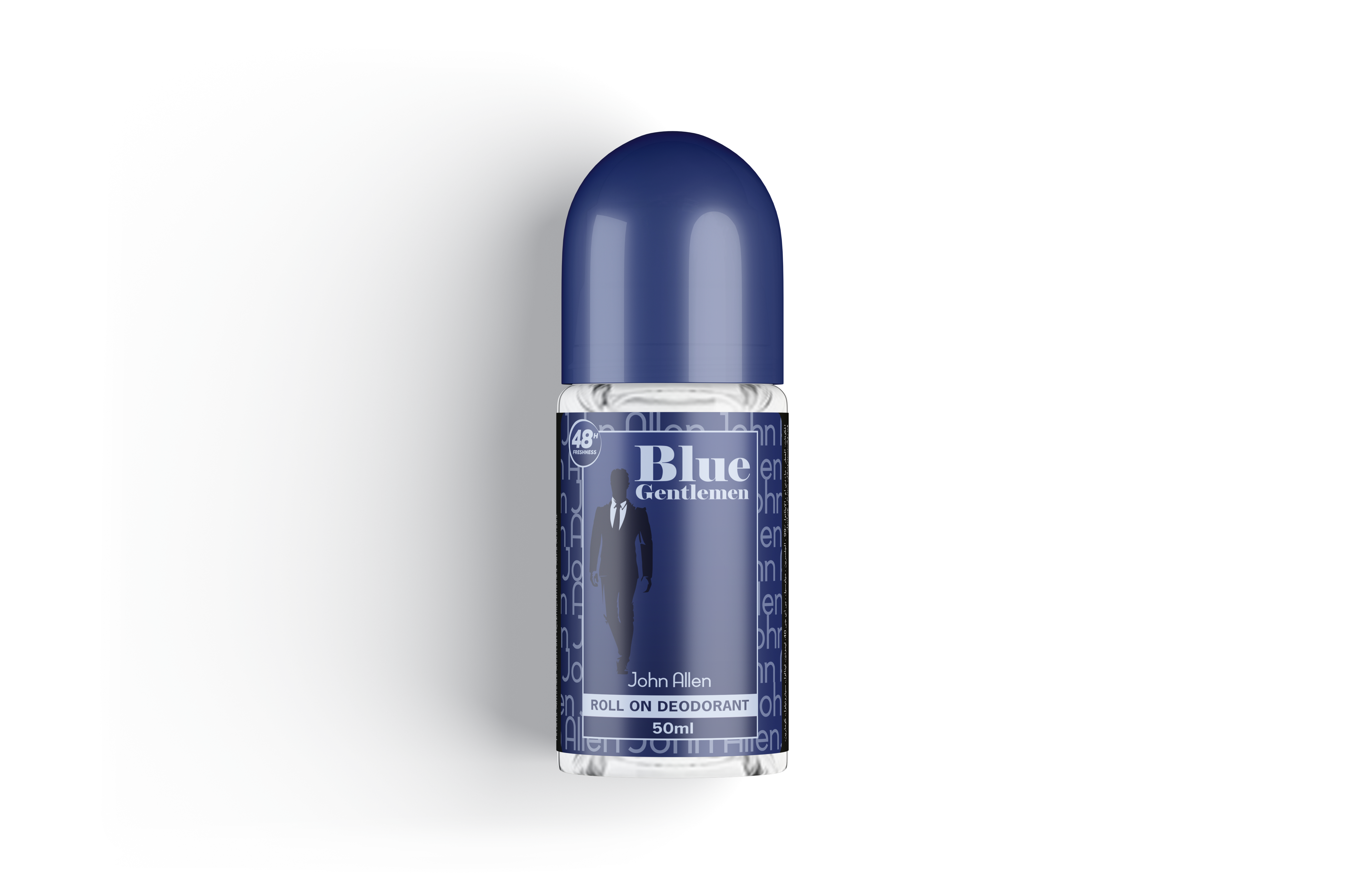 Blue Gentlemen - John Allen Men Roll On Deodorant - 50ml