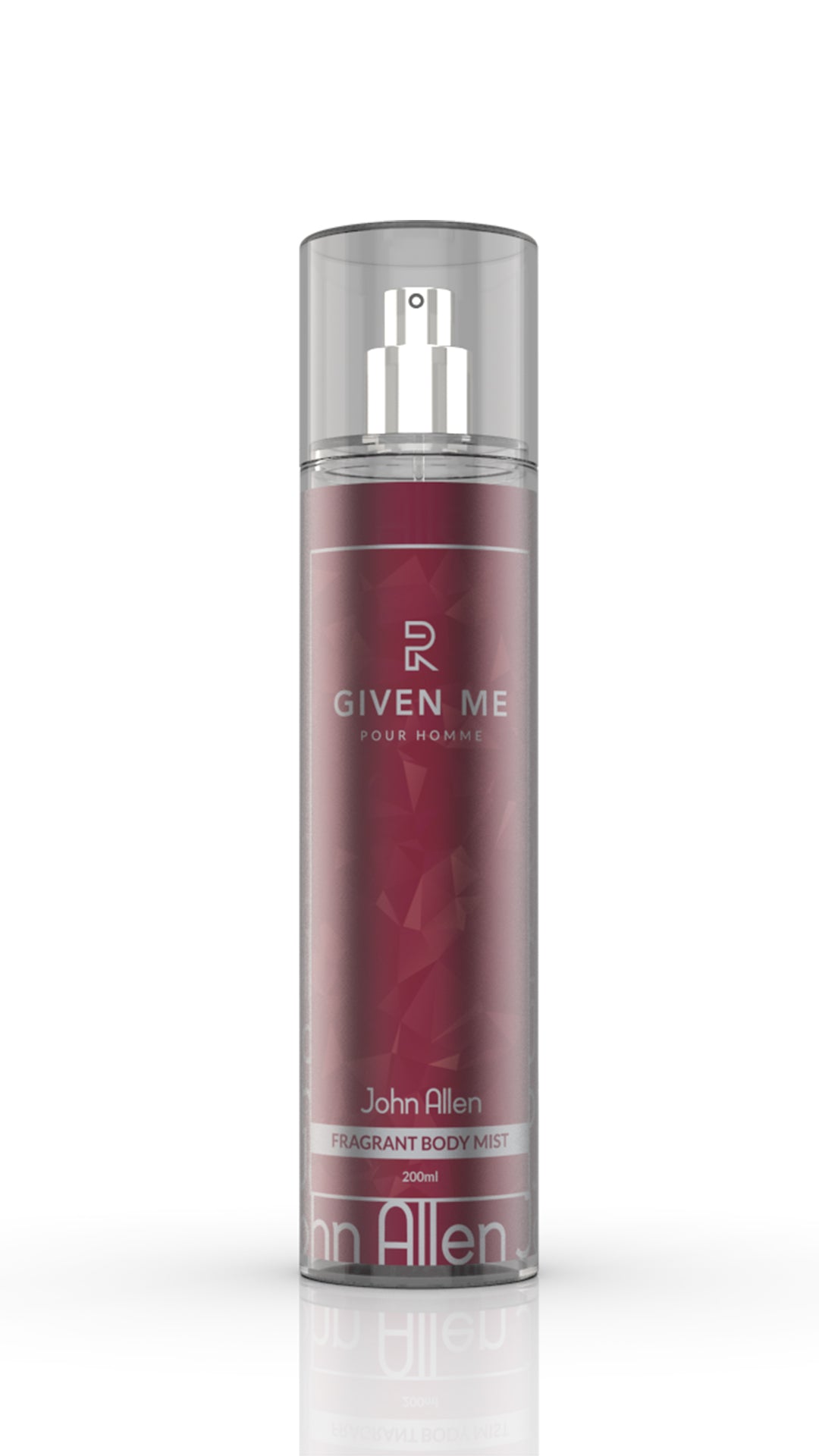 Given Me Pour Homme - John Allen Fragrant Body Mist - 200ml