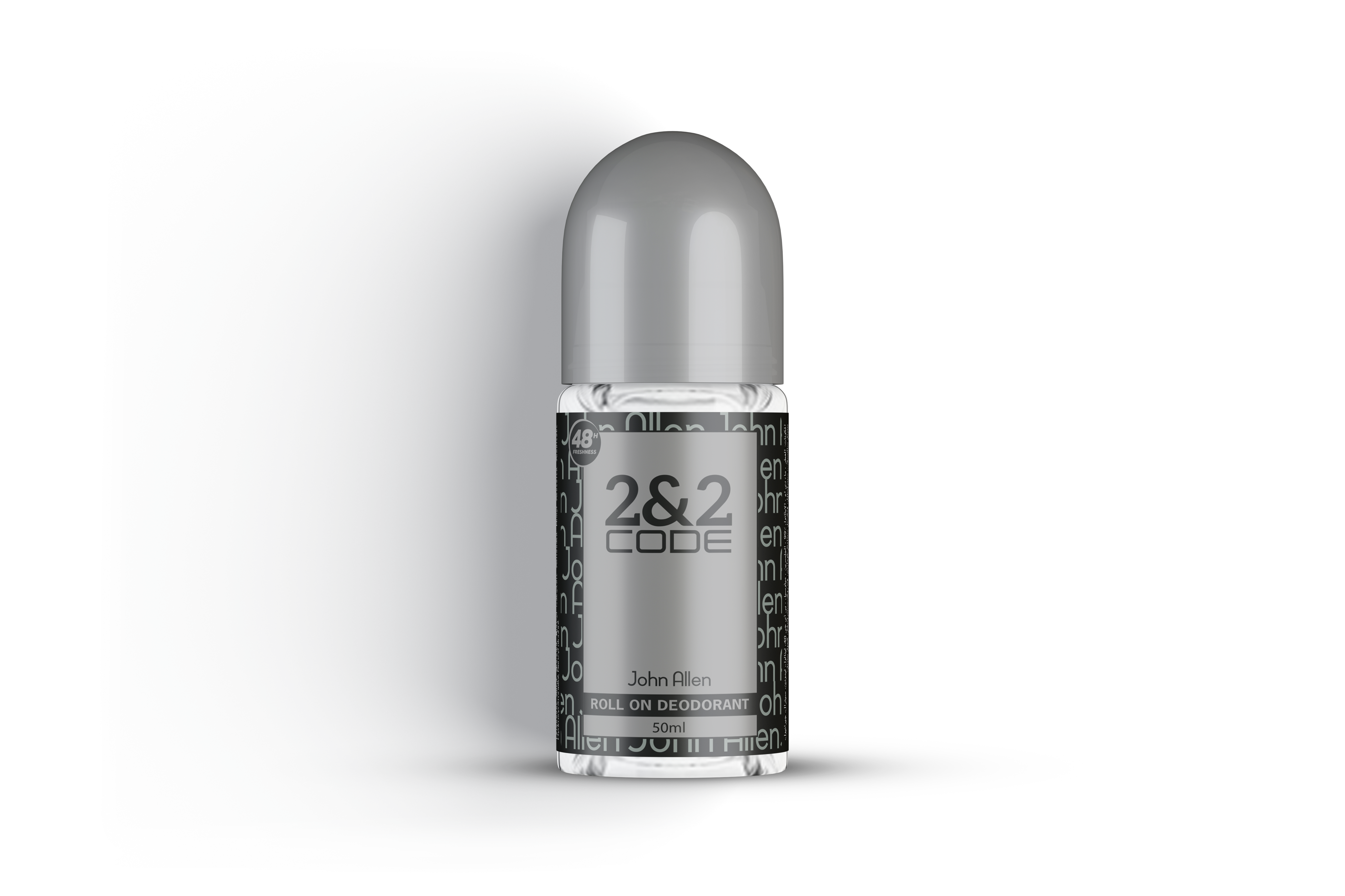 2&2 Code - John Allen Men Roll On Deodorant - 50ml
