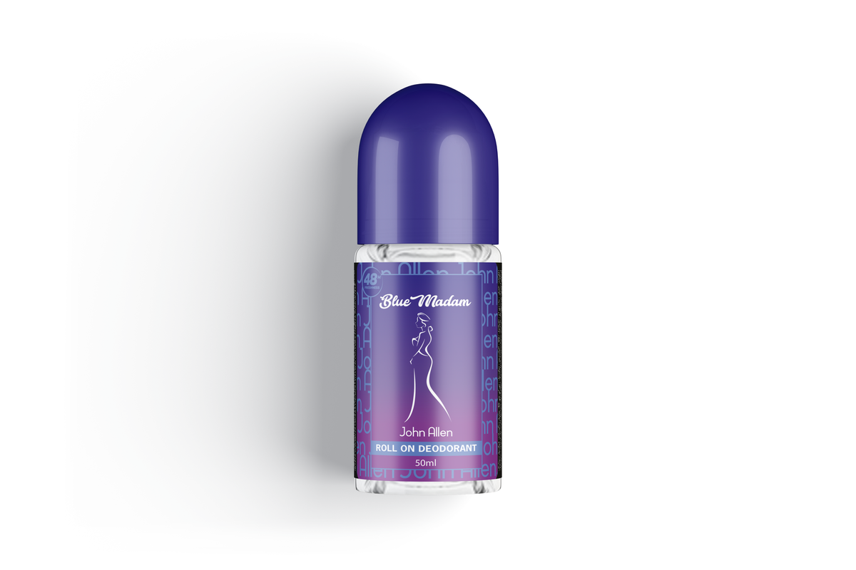 Blue Madam - John Allen Women Roll On Deodorant - 50ml