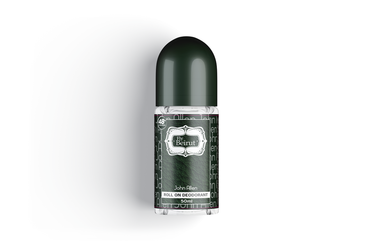 Fly Beirut - John Allen Men Roll On Deodorant - 50ml