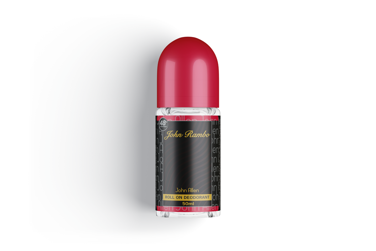 John Rambo - John Allen Men Roll On Deodorant - 50ml