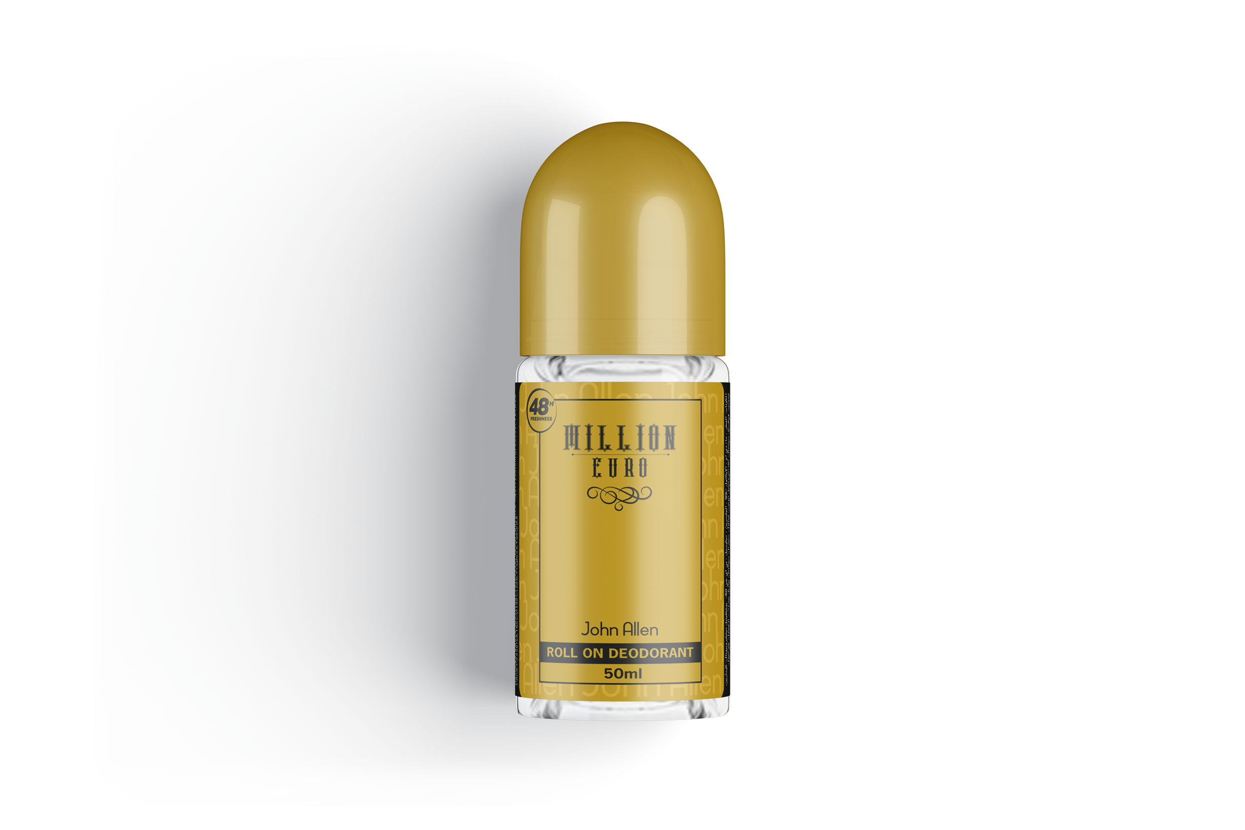 Million Euro - John Allen Men Roll On Deodorant - 50ml