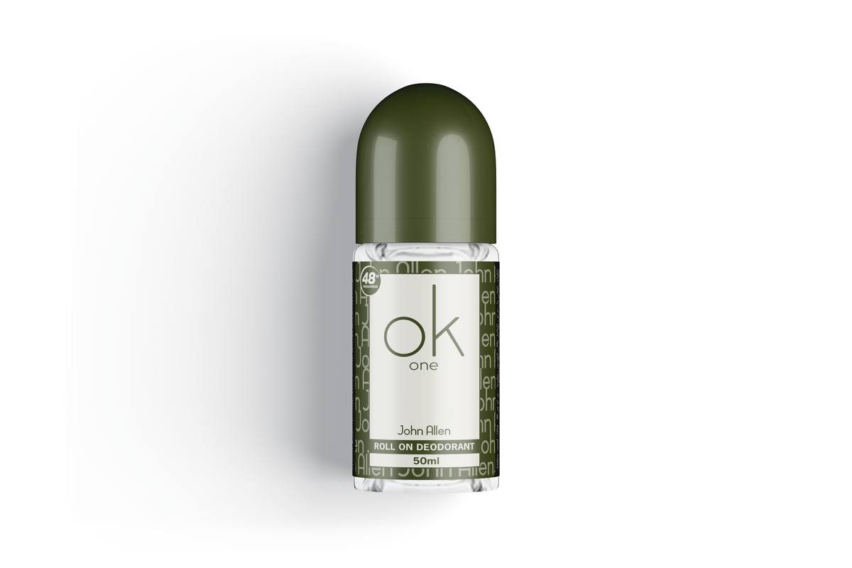 OK One - John Allen Men Roll On Deodorant - 50ml