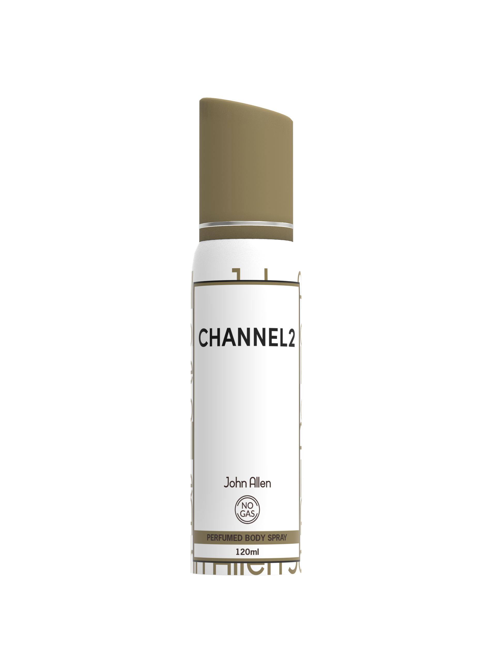 Channel 2 - John Allen Men Perfumed Body Spray - 120ml