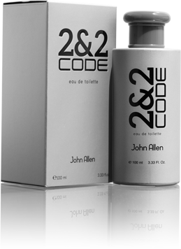 2&2 Code - John Allen Men Eau De Toilette - 100ml