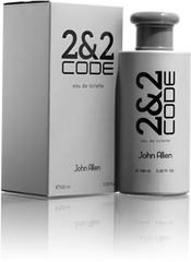 2&2 Code - John Allen Men Eau De Toilette - 100ml