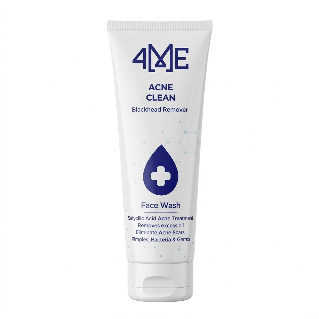4ME Acne Clean & Blackhead Remover Face Wash